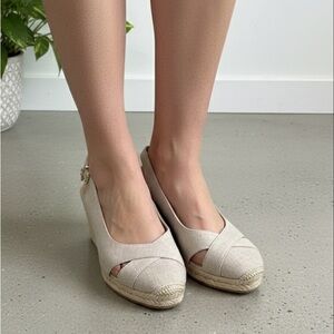 Lauren Ralph Lauren Espadrille Wedge Sandals – 3” Wedge Size 8.5